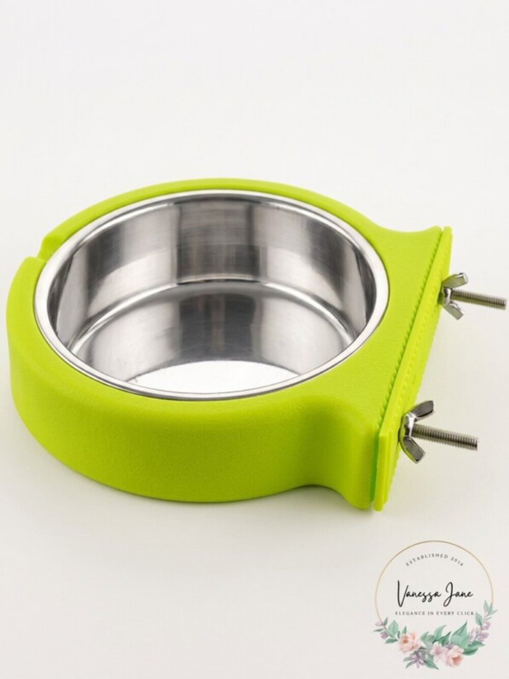 Guardians Crate Dog Bowl, Removable Stainless Steel, Set of 2